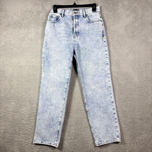 Playboy by PacSun Jeans Women 27 High Waist Button Fly Boyfriend Bunny Acid Wash